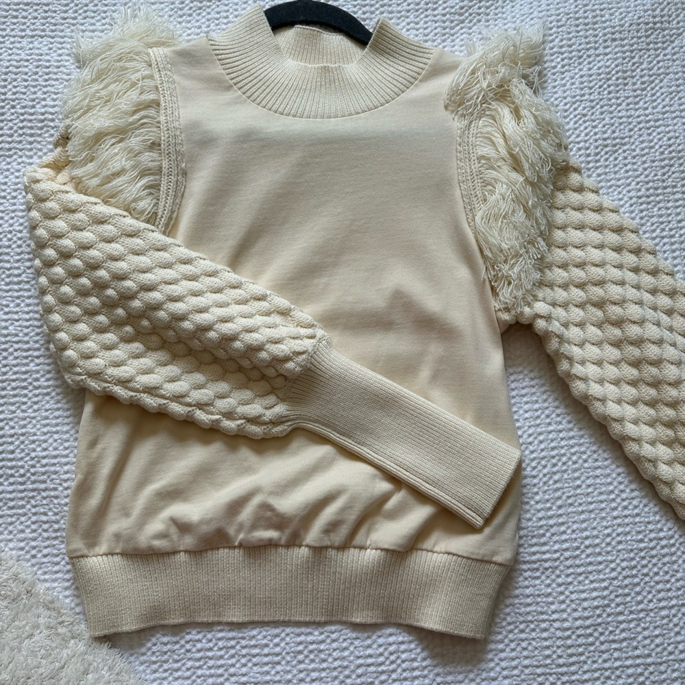 ANTHROPOLOGY SWEATER, WORN ONCE, SIZE XS